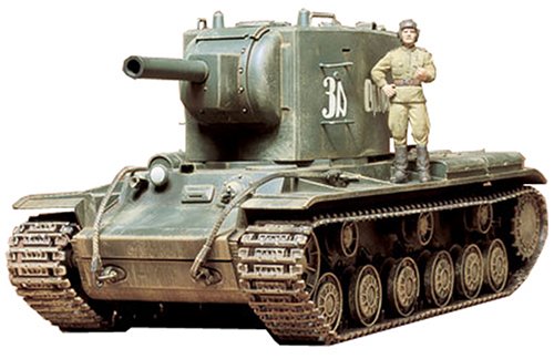タミヤ 1/35 ミリタリーミニチュアシリーズ KV-2(中古品)