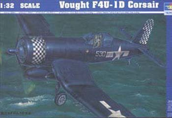 トランペッター 1/32 米海軍 ヴォート F4U-1D コルセア プラモデル(中古品)｜au PAY マーケット