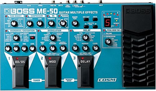 BOSS ME-50B ベースマルチエフェクター ケース説明書付き Amazon