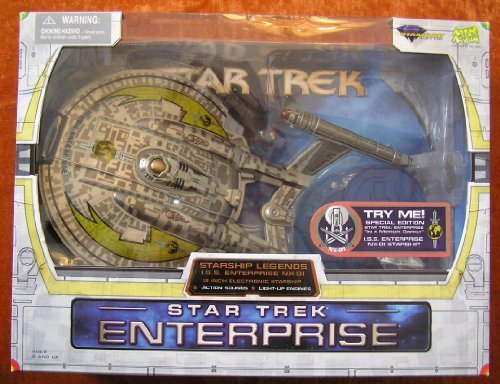 Star Trek NX-01 ISS Enterprise Mirror Universe Electronic Starship(中古品)