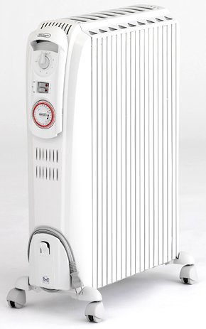 DeLonghi オイル・ラジエーターヒーター DRAGON3 新X字フィン 9枚 D091549E(中古品)