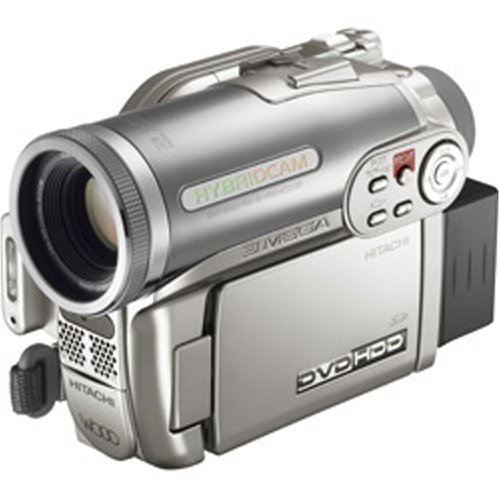 HITACHI ハイブリッドDVDカメラ DZ-HS303 Wooo シャンパンシルバー DZ-HS30(中古品)の通販は 9,888円