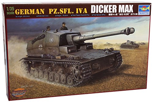 トランペッター 1/35 IV号a型 ディッカーマックス プラモデル(中古品)