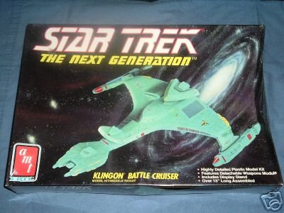 Star Trek The Next Generation Klingon Battle Cruiser Model Kit(中古品)