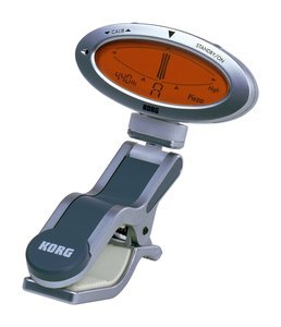 KORG AW-1/SV シルバー クリップ式チューナー(中古品)