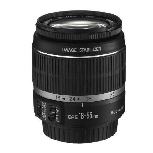 Canon 標準ズームレンズ EF-S18-55mm F3.5-5.6 IS APS-C対応(中古品)の通販は