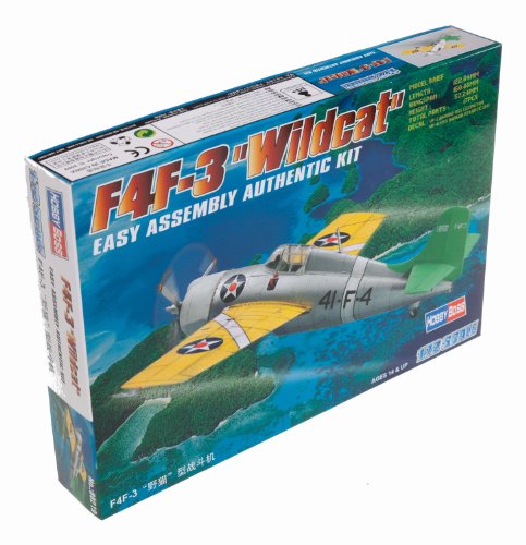Hobbyboss 1:72 - F4f-3 Wildcat(中古品)