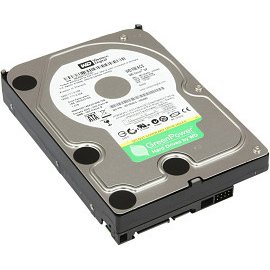 WESTERN DIGITAL 3.5インチ内蔵HDD Serial-ATA3.0Gb 5400rpm 1TB 16MB WD10(中古品)