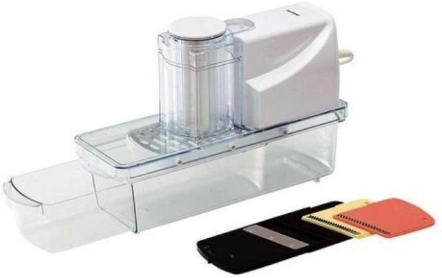 イワタニ 電動ベジタブルスライサー あっとスライス通 IFP-60A(中古品)