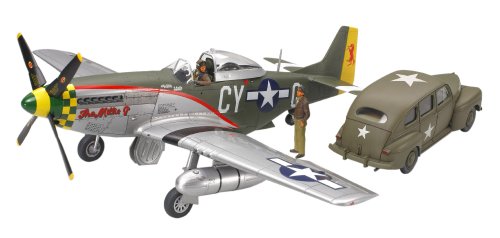 タミヤ 1/48 スケール限定シリーズ アメリカ陸軍 P 51D マスタング & スタ (中古品)