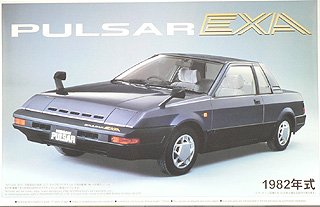 青島文化教材社 1/24 ザ・ベストカー ヴィンテージ No.74 パルサー EXA '82(中古品)