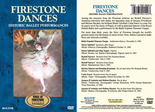 Firestone Dances: Ballet Highlights [DVD] [Import](中古品)