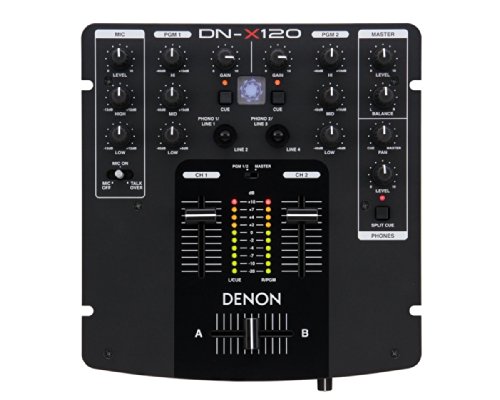 DENON DN-X120 DJミキサー ブラック(中古品) 【公式通販】