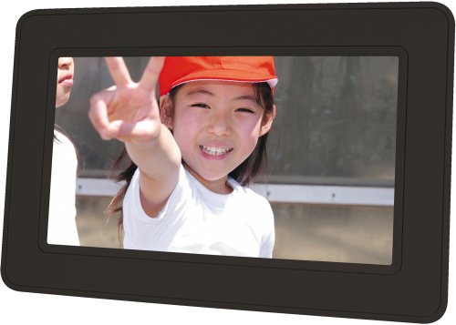 SANYO デジタルフォトフレーム (ブラック) LVF-PF71(K)(中古品)