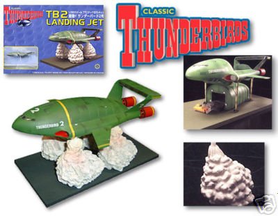 1/350　着陸！サンダーバード2号(中古品)