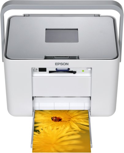 EPSON Colorio me コンパクトフォトプリンタ 3.6型TFTカラー液晶 高速通信 (中古品)
