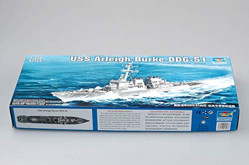 トランペッター 1/350 U.S.S. DDG-51 アーレイ・バーグ プラモデル