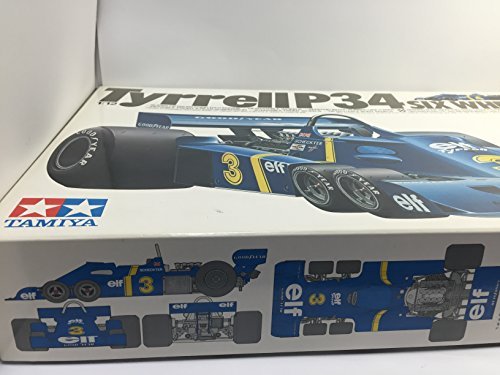 タミヤ 1/12 タイレルP34 6輪 (１／１２ ビッグスケールカー:12021)(中古品)