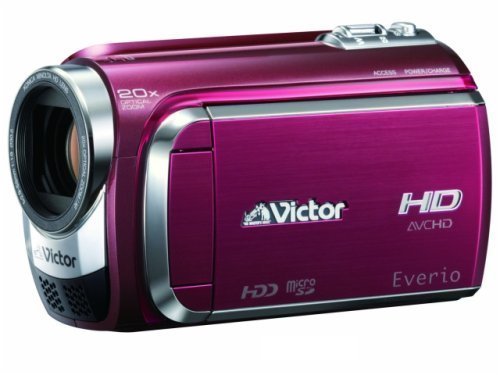 JVCケンウッド ビクター 60GBハードディスクムービー レッド GZ-HD300