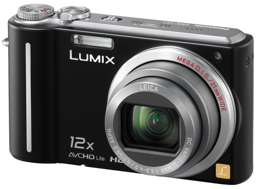 パナソニック デジタルカメラ LUMIX (ルミックス) TZ7 ブラック DMC-TZ7-K(中古品) 10,317円
