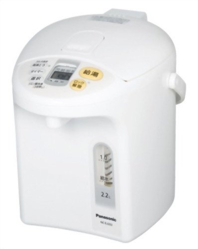 パナソニック 沸騰浄水ジャーポット ホワイト NC-EJ222-W(中古品)