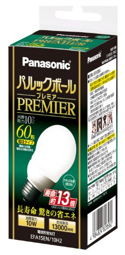 パナソニック パルックボールプレミア A15形 電球60形タイプ ナチュラル色 （中古品）