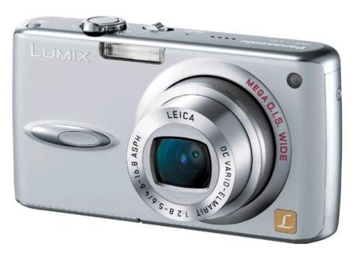 パナソニック 6メガ/広角28mm LUMIX DMC-FX01-S(シルバー)(中古品)