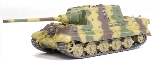 プラッツ 1/72 ドイツヤークトティーガー(ヘンシェル)第653 (完成品) プラ (中古品)
