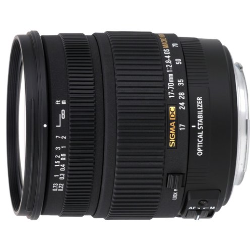 シグマ 17-70mm F2.8-4 DC MACRO OS HSM シグマ用(中古品)