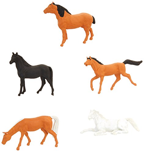 プライザー 馬 5頭 塗装済完成品 HO(1/87) 14150(中古品)