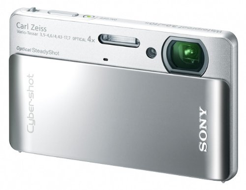 ソニー SONY デジタルカメラ Cybershot TX5 (1020万画素CMOS/光学x4/シルバ(中古品)
