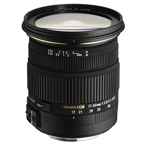 SIGMA 標準ズームレンズ 17-50mm F2.8 EX DC OS HSM シグマ用 APS-C専用 58(中古品)