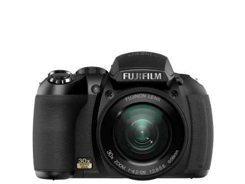 FUJIFILM デジタルカメラ FinePix HS10 ブラック FX-HS10(中古品)