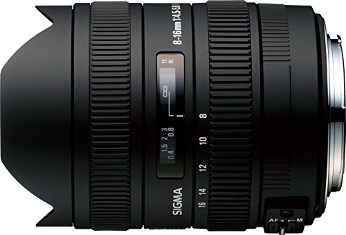 SIGMA 超広角ズームレンズ 8-16mm F4.5-5.6 DC HSM キヤノン用 APS-C専用 2(中古品)