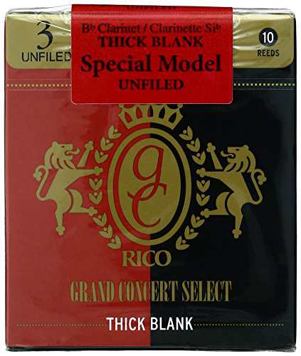 RICO リード グランドコンサートセレクト シックブランク Bbクラリネット  (中古品)の通販は