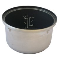 リンナイ ガス炊飯器専用部品 炊飯内釜（５合） 077-202-000(中古品)の通販は 13,445円