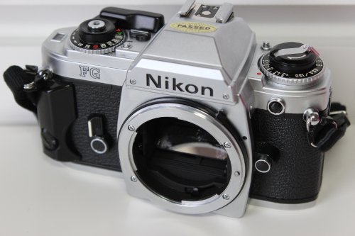 Nikon FG SLR Filmカメラでクロームボディ(中古品)