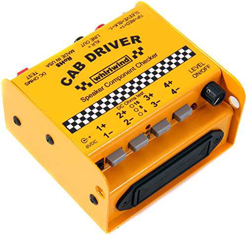 whirlwind スピーカーチェッカー CAB DRIVER(中古品)