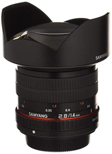 SAMYANG 単焦点広角レンズ 14mm F2.8 ソニー αA用 フルサイズ対応(中古品)