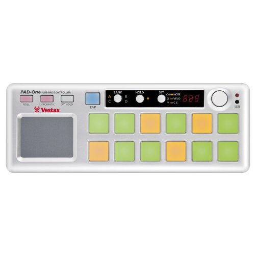 Vestax パッドコントローラー PAD-One MIDIエディット/MIDI出力/アフタータ(中古品)