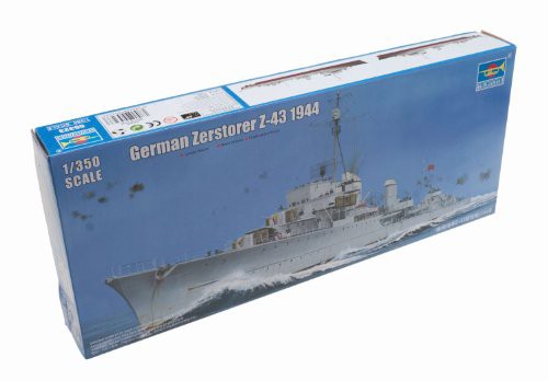 トランペッター 1/350 大戦時大型艦艇シリーズ ドイツ海軍 Z級駆逐艦 Z-43 (中古品)