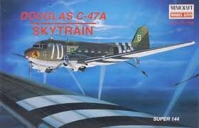 プラッツ 1/144 ダグラスC-47A スカイトレイン プラモデル MC14489(中古品)の通販は 7,284円