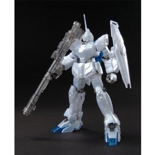 限定HGUC 1/144 ユニコーンガンダム ユニコーンモード パールクリアver.(中古品)