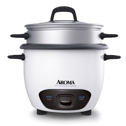 Aroma Housewares 6-Cup (Cooked) (3-Cup UNCOOKED) Pot Style Rice 