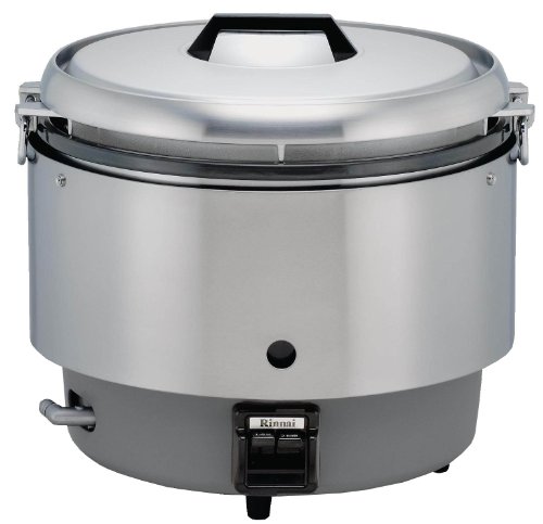 リンナイ 業務用ガス炊飯器(都市ガス12A・13A用) 【普及タイプ】 ゴム管接 (中古品)