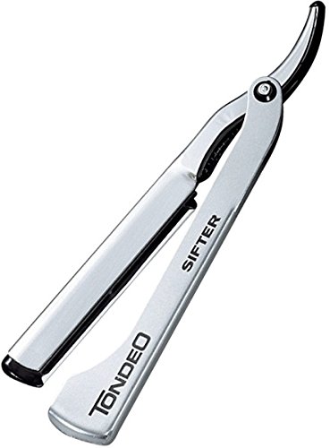 TONDEO (トンディオ) 業務用　カット用レザー 片刃セット (替刃10枚付き)(中古品)