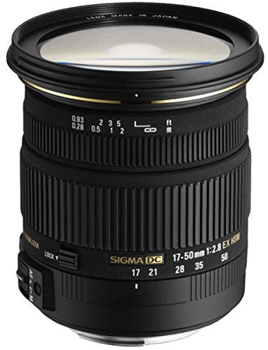 SIGMA 標準ズームレンズ 17-50mm F2.8 EX DC HSM ペンタックス用 APS-C専用(中古品)