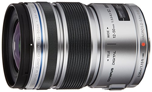 OLYMPUS ミラーレス一眼 レンズ 防塵 防滴 電動ズーム ED 12-50mm シルバー(中古品)
