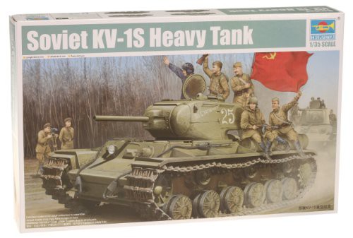 トランペッター 1/35 ソビエト軍 KV-1S 重戦車 “スコロツノイ プラモデル(品)-商品レビュー