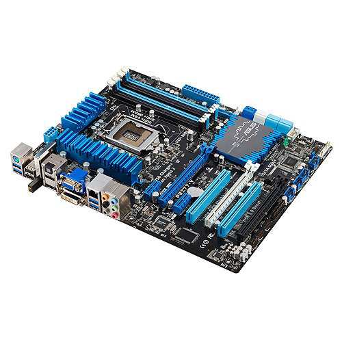 ASUSTek Intel Socket 1155 DDR3メモリ対応 ATXマザーボード P8Z77-V(中古品)の通販は